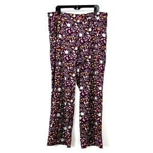 Duluth Trading Womens Soft Jam Sleep Pants Pajamas Sz XL Stretch Garden Floral